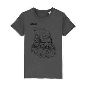 Print T-Shirt Kinder | SKIFAHRER | 100% Bio-Baumwolle - karlskopf