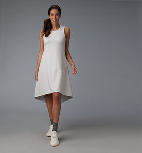 Kleid aus natürlichem Jogging-Stoff - CasaGIN