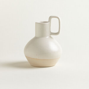 Handgemachte Vase 'Eusébio' aus Steinzeug - onomao