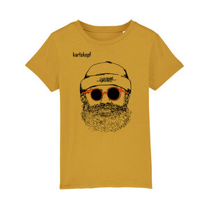 Print T-Shirt Kinder | HIPSTER | 100% Bio-Baumwolle - karlskopf