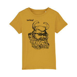 Print T-Shirt Kinder | WIKINGER | 100% Bio-Baumwolle - karlskopf