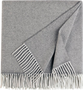 ELLE Decoration Plaid 'Gambit' voll im Trend 130 x 170 cm, 80% Wolle / 20% Kaschmir - biederlack