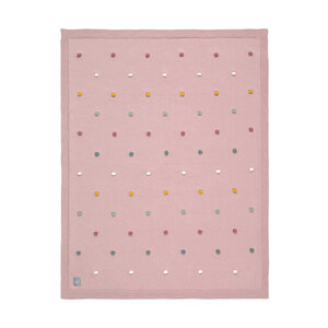 Lässig Babydecke Dots pink oder Dots Mint 100 % Bio-Baumwolle GOTS - Lässig