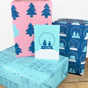 Geschenkverpackungs-Set Winter Wonder - Bow & Hummingbird