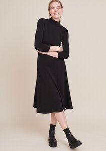 Midi Kleid - Arina loose dress - aus Bio-Baumwolle - Basic Apparel