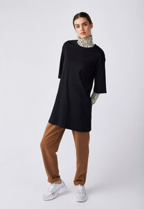 Longshirt mit halbarm für Damen - Melina - Lana natural wear