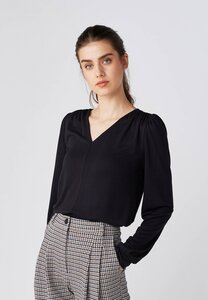 Blusenshirt Langarm aus Jersey für Damen - Klaudia - Lana natural wear