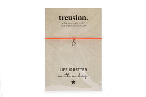 Armband BUDDY Life is better - Treusinn