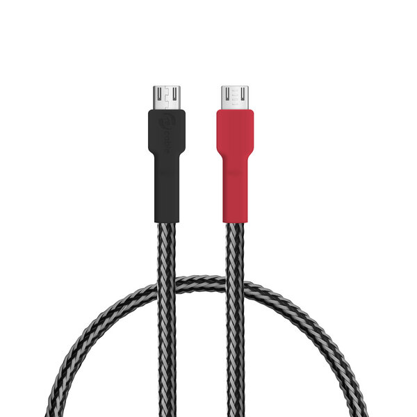 CELLONIC® USB Kabel 1m für Bosch Intuvia/Nyon/Nyon 2 Purion GPS Navigator Ladekabel Micro USB auf USB A 2.0 Datenkabel 1A schwarz PVC 