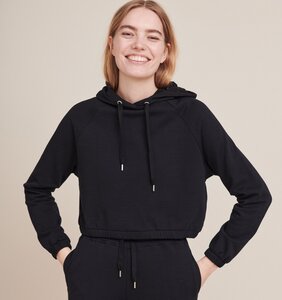 Kurzer Pullover - Maje short hoodie soft - aus Bio-Baumwolle - Basic Apparel
