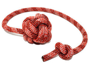 Schleuderball aus Tau/Kletterseil upcycled, 5 Farbtöne - Ropes Upcycled