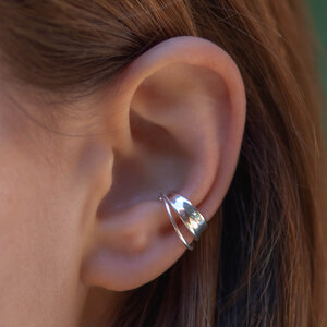 Ohrringe von Nella Ear Cuffs - Eliane in Silber oder Gold - Nella Earcuffs®