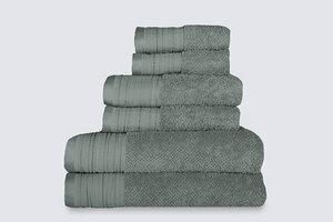 jilda-tex Duschtuch Handtuch Gästetuch  Set 100% Bio-Baumwolle  - jilda-tex