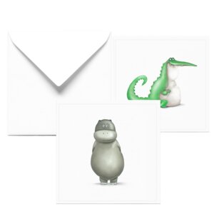 Glückwunschkarte zum Geburtstag | 2er Set Grußkarten - Dori´s Prints