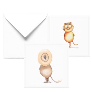 Glückwunschkarte zum Geburtstag | 2er Set Grußkarten - Dori´s Prints