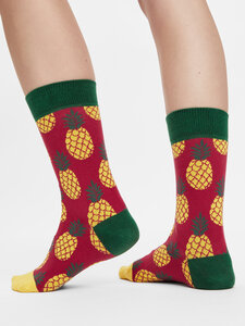 Pineapples Socken Bio GOTS |Bunte Socken |Herren Damen Socken - Natural Vibes