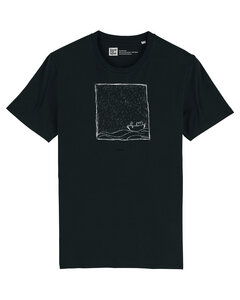 Herren T-Shirt Rough Sea aus 100% Biobaumwolle - ilovemixtapes