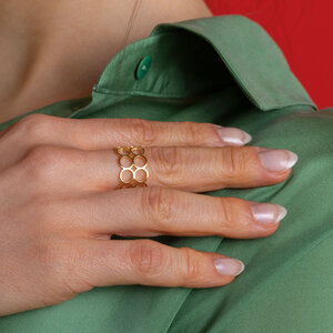 Verstellbarer Ring | gold, silber, roségold | AVA - ALEXASCHA