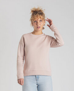 Damen Sweater aus Bio-Baumwolle - Flight - rosa - Degree Clothing
