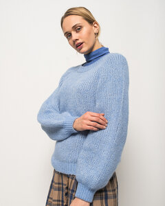 Loose Fit Pullover aus Alpaka und Bio-Baumwolle 'Light Pullover' - Alma & Lovis