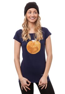FellHerz Damen T-Shirt Moon Girl - FellHerz