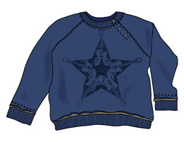 T-Shirt mit Guitar Star - Itsus