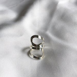 Silber Ring filigrane geschwungene Form Fair-Trade und handmade - pakilia
