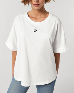 Oversize Vintage Damen T-Shirt "Skip" - Human Family