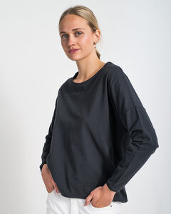 Oversized Langarmshirt aus Bio-Baumwolle | Loose Shirt - Alma & Lovis