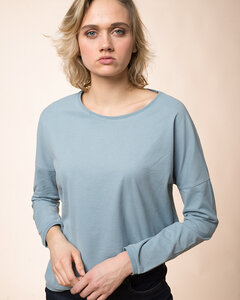 Oversized Langarmshirt aus Bio-Baumwolle | Loose Shirt - Alma & Lovis