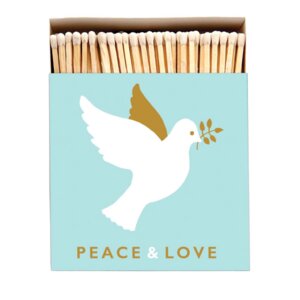 Peace & Love Matchbox Streichhölzer - Archivist
