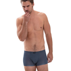 Herren Shorty Pants aus GOTS Bio-Baumwolle "Nelson" kariert - Mey