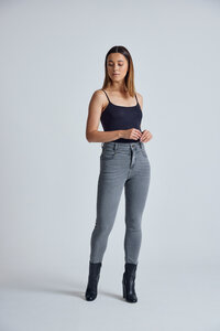 High Waist Skinny Jeans Nina - Flax and Loom