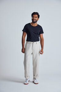 Chino Relaxed Fit Bird - Flax and Loom
