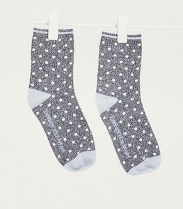 Socken - HONEY Lurex Glitter Dot Socks - aus Bio-Baumwolle & recyceltem Polyester - KnowledgeCotton Apparel