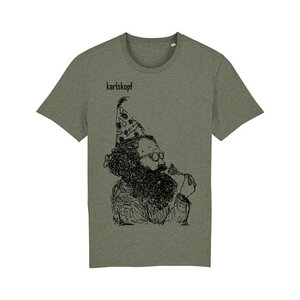 Print T-Shirt Herren | KAFFEEKLATSCH | karlskopf | 100% Bio-Baumwolle - karlskopf