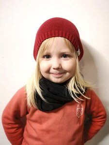 Mütze/Beanie für Kinder mit Fuchslogo - Róka - fair clothing