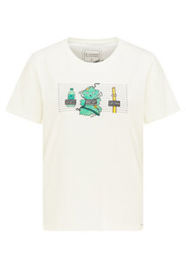 Kurzarm T-shirt "Fugitive Tee" - SOMWR