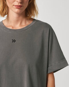 Oversize Vintage Damen T-Shirt "Skip" - Human Family