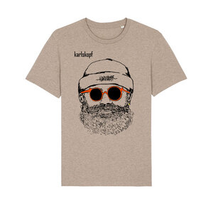Print T-Shirt Herren | HIPSTER | karlskopf | 100% Bio-Baumwolle - karlskopf