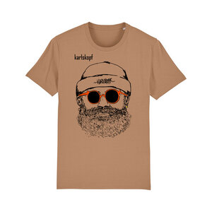 Print T-Shirt Herren | HIPSTER | karlskopf | 100% Bio-Baumwolle - karlskopf