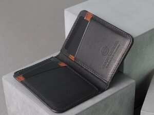 Klassische Bi-fold Geldbörse mit RFID Schutz - Vachetta Leder - Made in Germany - GOOD WILHELM