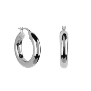 Aria Hoops silver - Ana Dyla