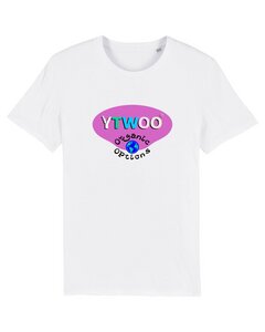 Unisex T-Shirt aus Bio-Baumwolle| Große Grafik YTWOO-Logo  - YTWOO