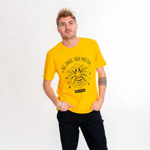 Bienenmotiv - Herren T-Shirt - Róka - fair clothing