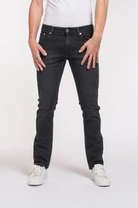 jeans Slim Fit - Lassen - Stone Black - Mud Jeans
