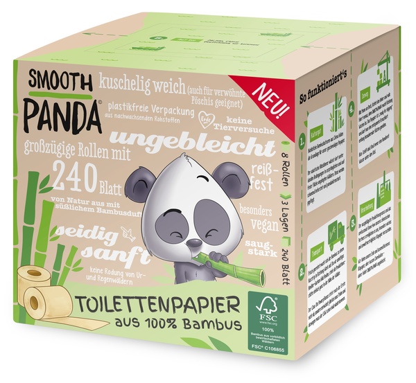 Smooth Panda Toilettenpapier Bambus Avocadostore