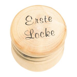 Redecker Holzdose Vorratsdose Salzdose Schmuckdose Erste Locke - Redecker - das Bürstenhaus