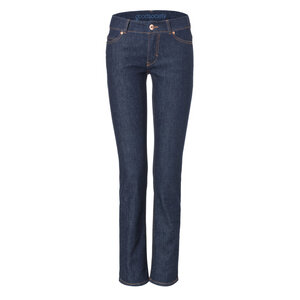 Womens Straight Jeans Raw One Wash - goodsociety