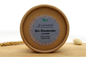Bio Sheabutter Lavendel - die natürliche Hautpflege mit Lavendelduft - Landseife